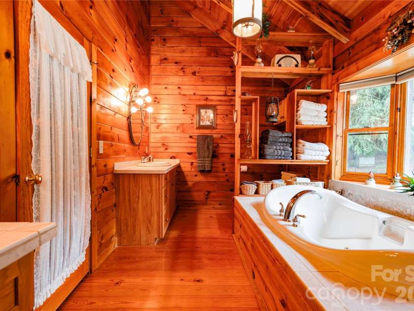 495 Shires Road, Ellenboro, NC 28040.  MLS# CAR4409161, YatesRealty ID 41135. Primary Bathroom