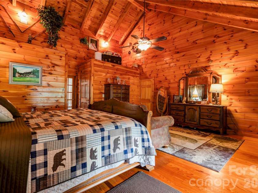 495 Shires Road, Ellenboro, NC 28040.  MLS# CAR4409161, YatesRealty ID 41135. Primary Bedroom