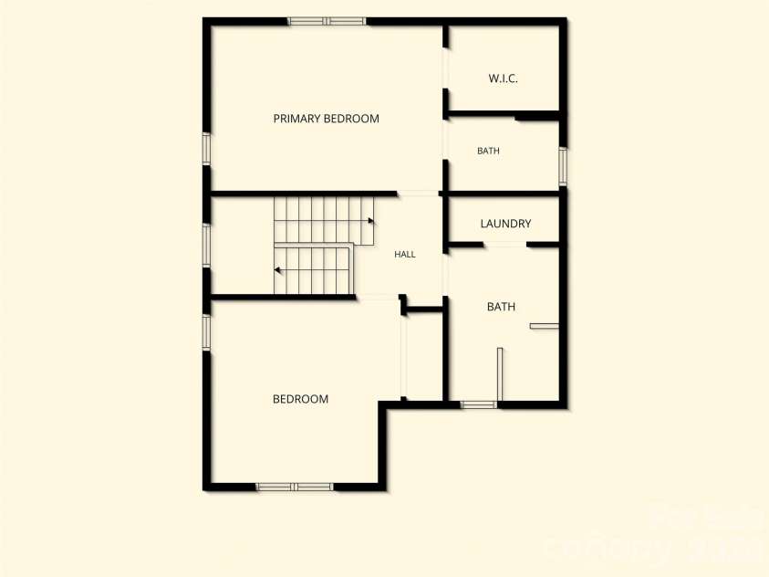 218 Junaluska Oaks Drive, Waynesville, NC 28786.  MLS# CAR4409822, YatesRealty ID 41144. Upper Level Floor Plan