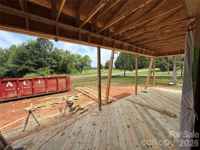 810 Mountain Crest Drive, Kings Mountain, NC 28086.  MLS# CAR4409657, YatesRealty ID 41156. Current progress on house (7/28/26)
