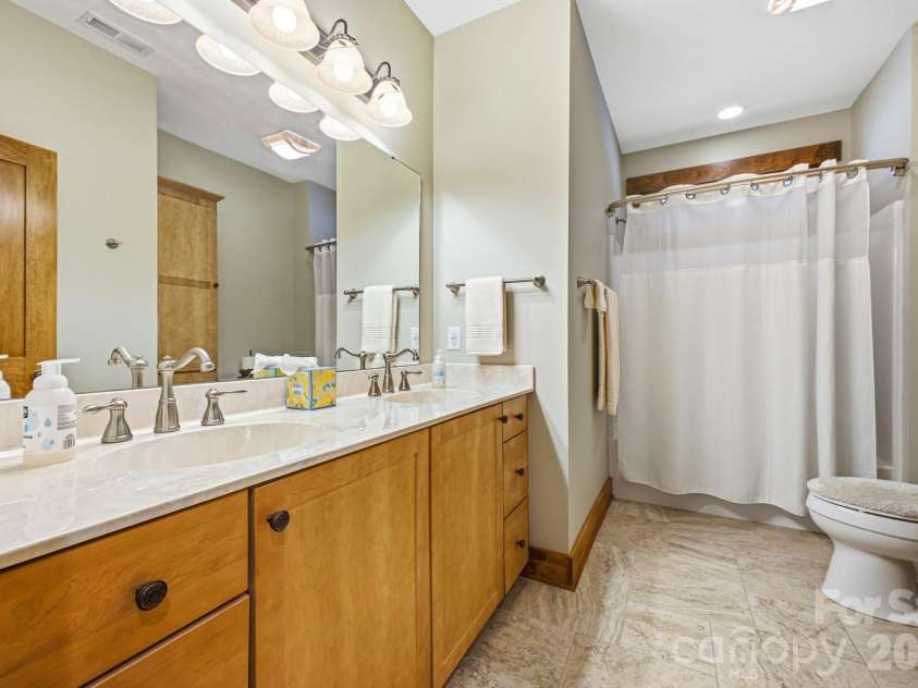 101 Reeds Creek Road, Fairview, NC 28730.  MLS# CAR4409331, YatesRealty ID 41158. Bath 2 with Dual Sinks
