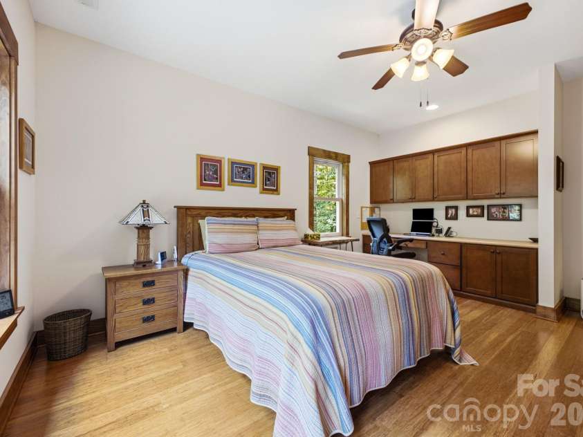 101 Reeds Creek Road, Fairview, NC 28730.  MLS# CAR4409331, YatesRealty ID 41158. Bedroom 2 w/workspace