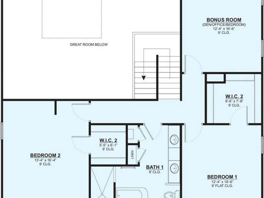 101 Reeds Creek Road, Fairview, NC 28730.  MLS# CAR4409331, YatesRealty ID 41158. Floor Plan - Upper