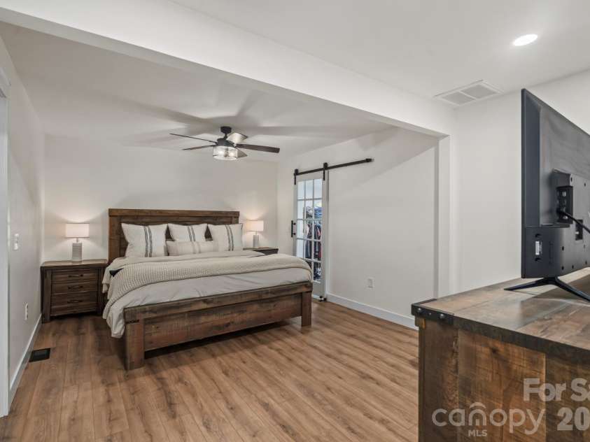 5740 Crouse Road, Crouse, NC 28033.  MLS# CAR4328646, YatesRealty ID 4116. Primary bedroom