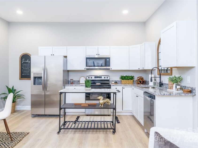 748 Efird Street, Albemarle, NC 28001.  MLS# CAR4330218, YatesRealty ID 4116. Kitchen