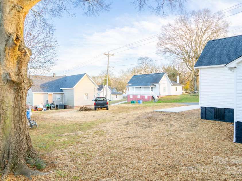 748 Efird Street, Albemarle, NC 28001.  MLS# CAR4330218, YatesRealty ID 4116. View of Back Yard