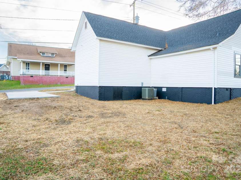748 Efird Street, Albemarle, NC 28001.  MLS# CAR4330218, YatesRealty ID 4116. View of Back Yard