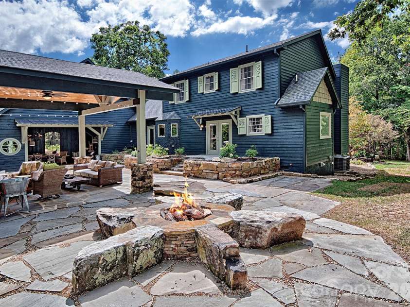 22 Bittersweet Lane, Asheville, NC 28805.  MLS# CAR4408538, YatesRealty ID 41169. FIREPIT and PAVILLION