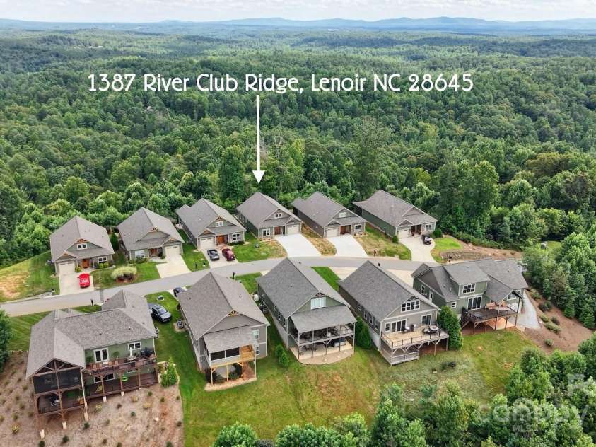 1387 River Club Ridge, Lenoir, NC 28645.  MLS# CAR4156578, YatesRealty ID 41170. 