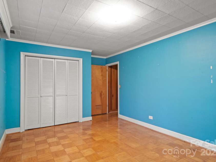 702 Forest Hill Drive, Shelby, NC 28150.  MLS# CAR4185280, YatesRealty ID 4119. Bedroom two in basement...