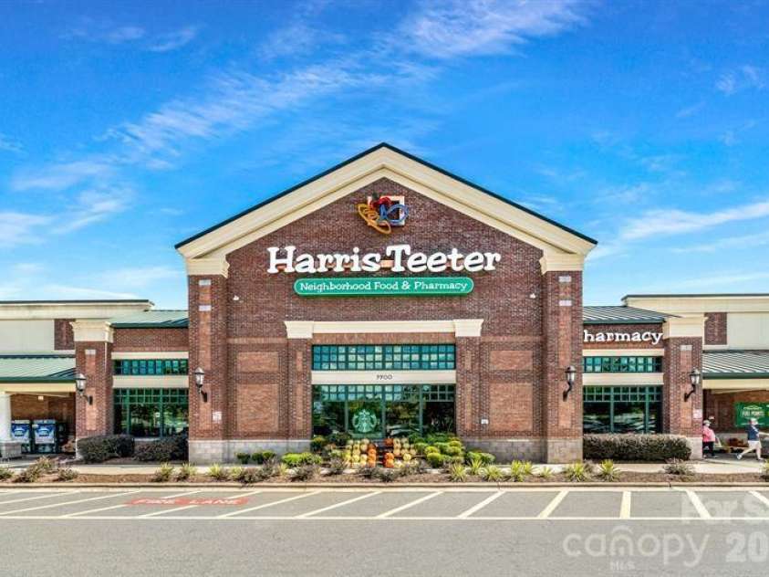 9617 Teamwork Street, Concord, NC 28027.  MLS# CAR4409795, YatesRealty ID 41190. Area Photo - Harris Teeter
