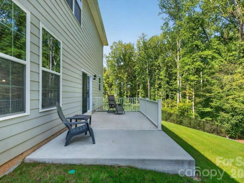 166 Aviendha Lane, Troutman, NC 28166.  MLS# CAR4409150, YatesRealty ID 41198. Oversized rear patio