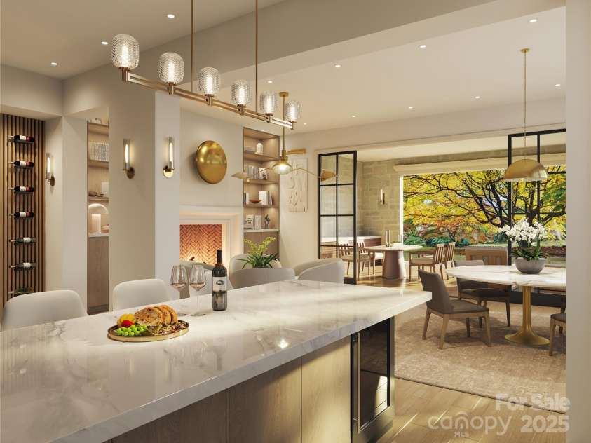 409 Queens Road, Charlotte, NC 28207.  MLS# CAR4154326, YatesRealty ID 412. Club Room Amenity