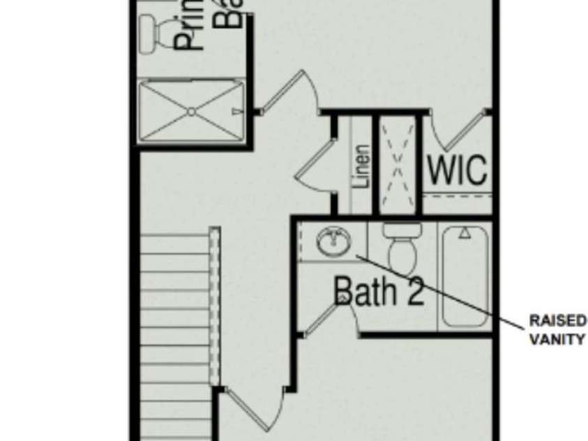 5971 Old Plank Road, Charlotte, NC 28216.  MLS# CAR4410069, YatesRealty ID 41203. Second Floor