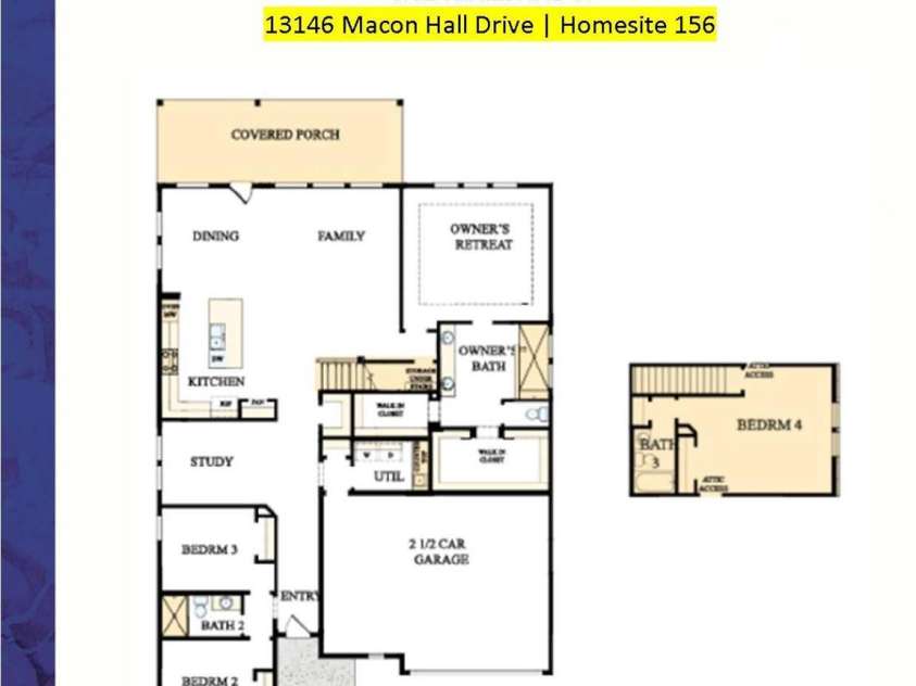 13146 Macon Hall Drive, Mint Hill, NC 28227.  MLS# CAR4395122, YatesRealty ID 41209. 