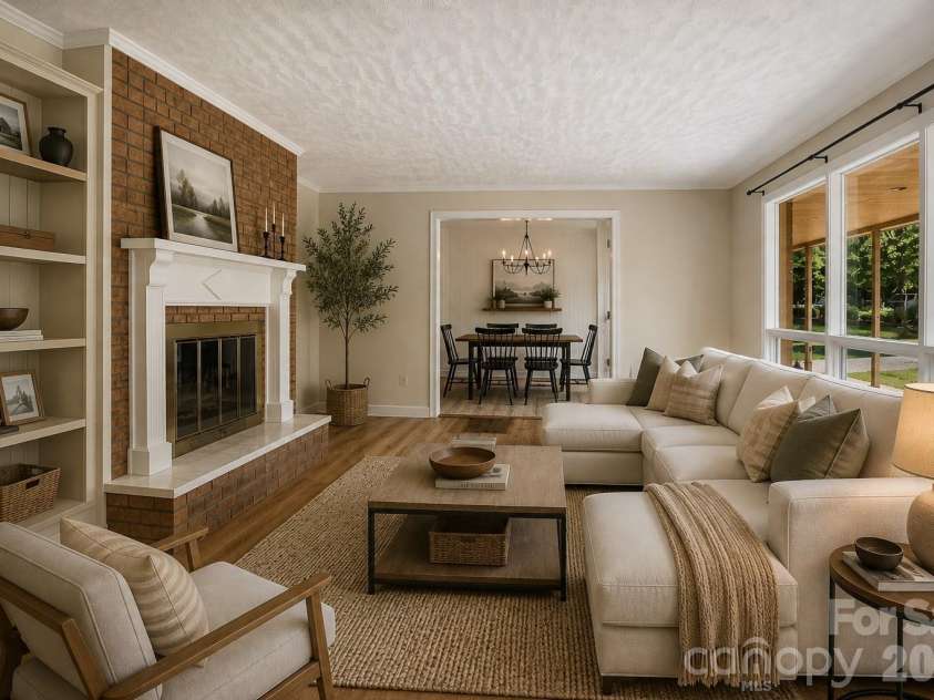 2619 Hopewell Church Road, Sherrills Ford, NC 28673.  MLS# CAR4265772, YatesRealty ID 4123. Virtually Staged