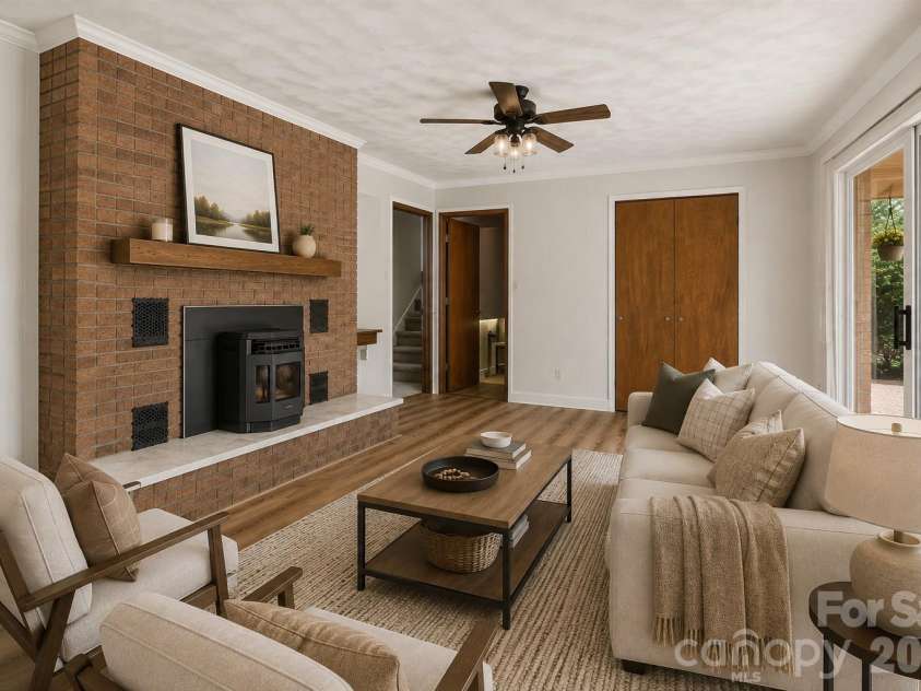 2619 Hopewell Church Road, Sherrills Ford, NC 28673.  MLS# CAR4265772, YatesRealty ID 4123. Virtually Staged