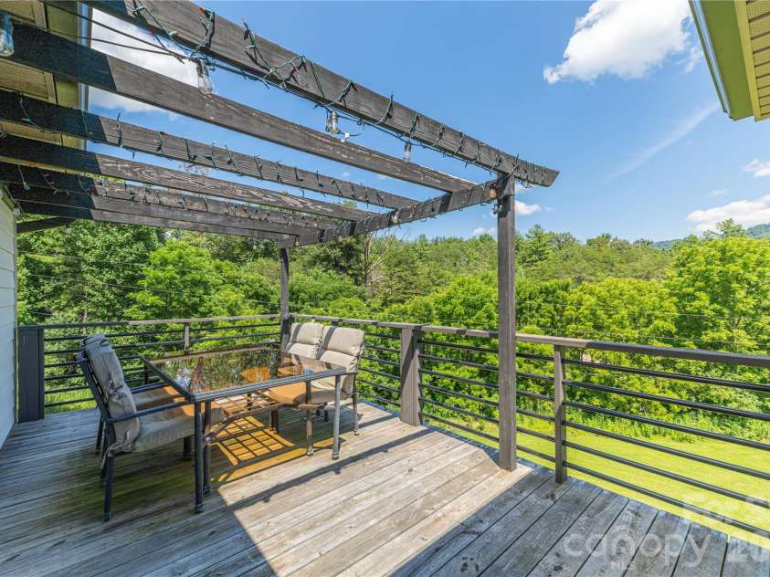 68 Clear View Drive, Mars Hill, NC 28754.  MLS# CAR4410650, YatesRealty ID 41241. Existing bracing from past hot tub location