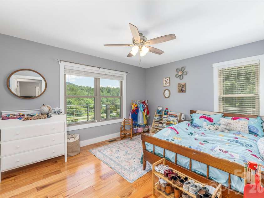68 Clear View Drive, Mars Hill, NC 28754.  MLS# CAR4410650, YatesRealty ID 41241. Guest bedroom 1
