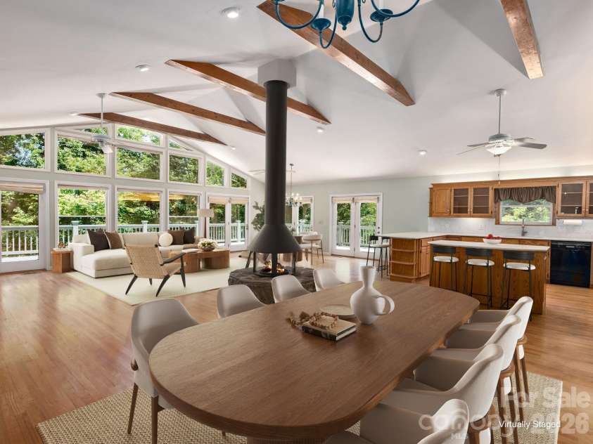 1572 Brushy Fork Road, Sylva, NC 28779.  MLS# CAR4404405, YatesRealty ID 41243. Virtually Staged