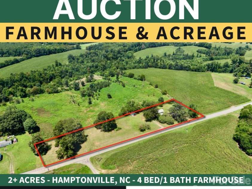 1315 Harmony Highway, Hamptonville, NC 27020.  MLS# CAR4411163, YatesRealty ID 41250. 