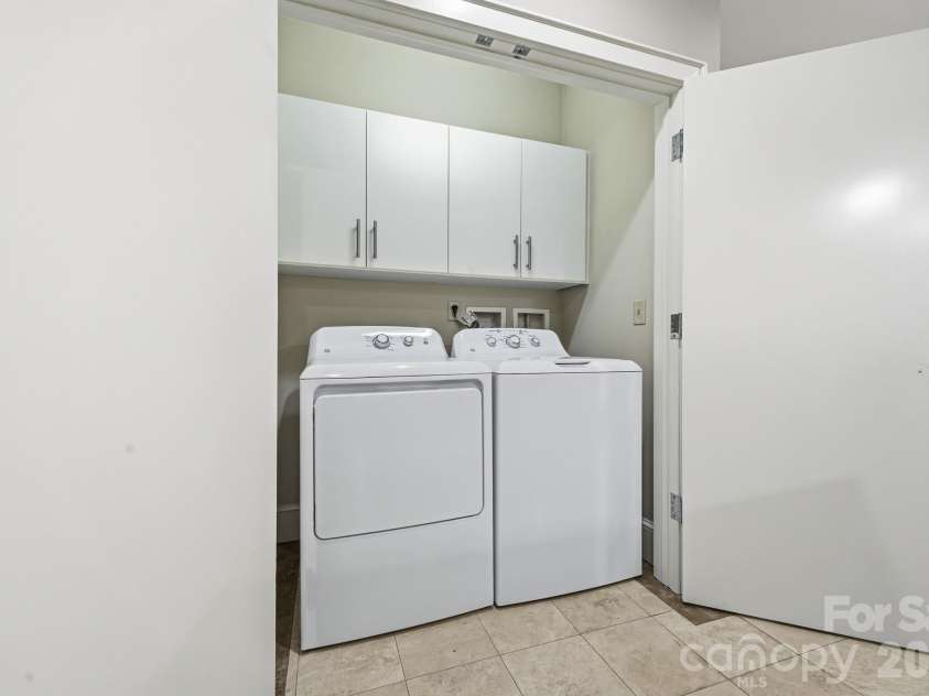 21 Battery Park Avenue, Asheville, NC 28801.  MLS# CAR4366856, YatesRealty ID 4126. Laundry Closet in Kitchen