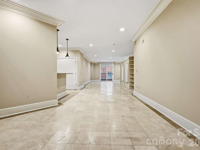 21 Battery Park Avenue, Asheville, NC 28801.  MLS# CAR4366856, YatesRealty ID 4126. View From Dining Area to Front Door