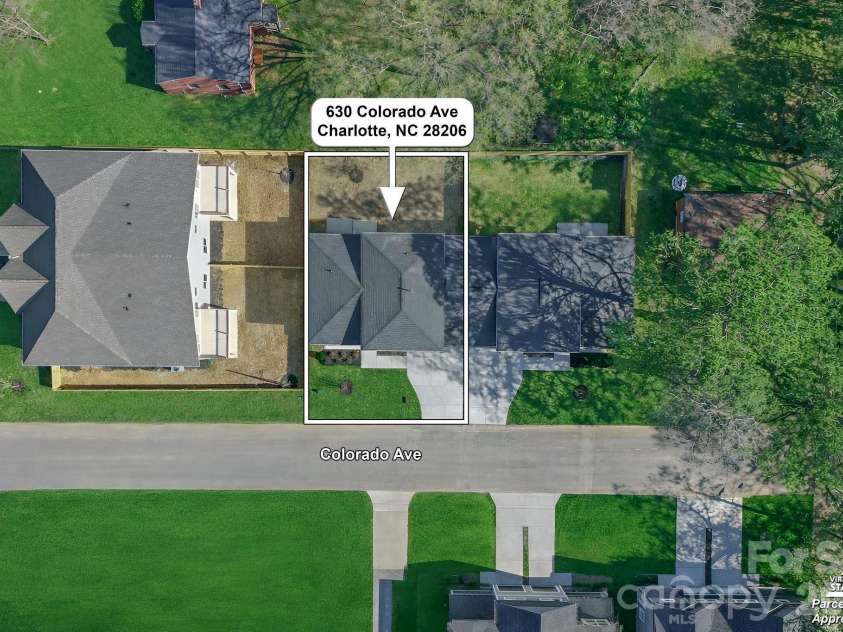 630 Colorado Avenue, Charlotte, NC 28206.  MLS# CAR4350962, YatesRealty ID 4129. 