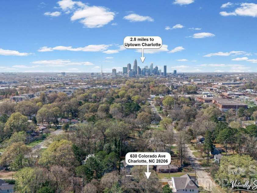 630 Colorado Avenue, Charlotte, NC 28206.  MLS# CAR4350962, YatesRealty ID 4129. 