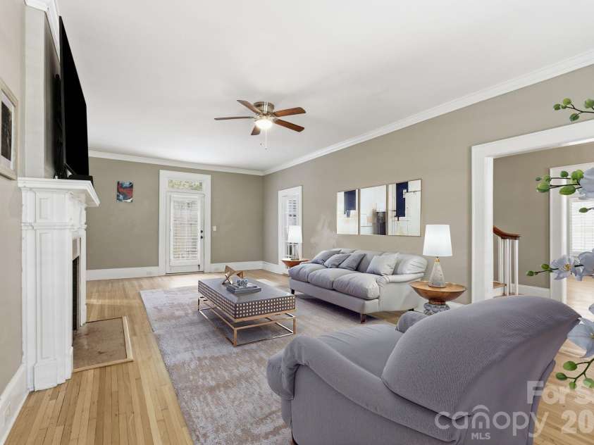 46 Marsh Avenue, Concord, NC 28025.  MLS# CAR4409053, YatesRealty ID 41296. Digitally stagged