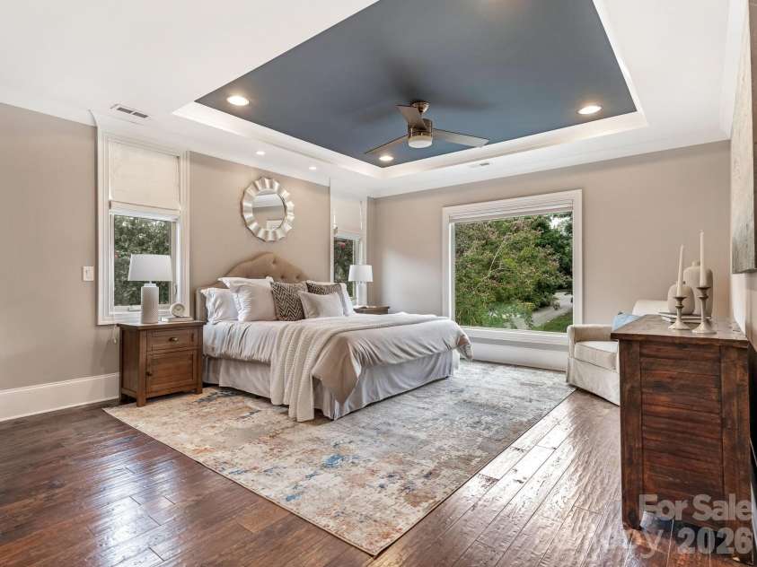 2011 Sharon Avenue, Charlotte, NC 28211.  MLS# CAR4409632, YatesRealty ID 41300. Primary Bedroom