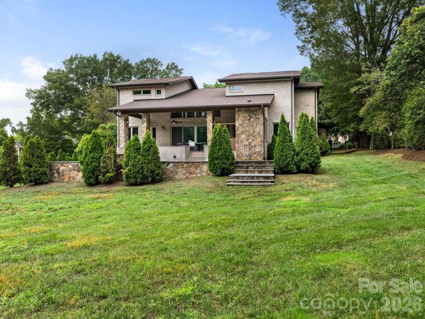 2011 Sharon Avenue, Charlotte, NC 28211.  MLS# CAR4409632, YatesRealty ID 41300. Rear Exterior