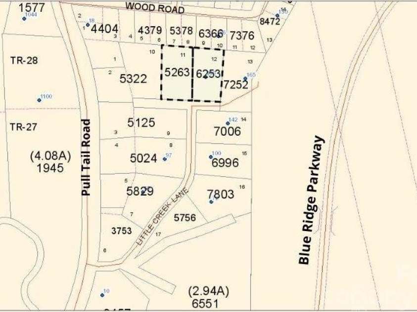 139 Little Creek Lane, Glade Valley, NC 28627.  MLS# CAR4407519, YatesRealty ID 41301. Property in Relation to BRP