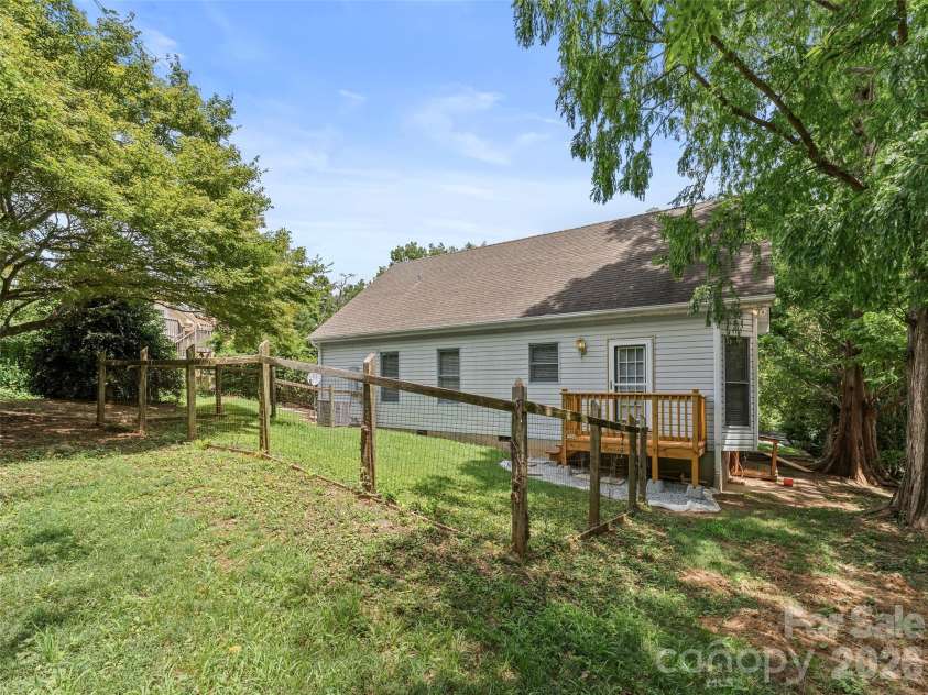 66 Hyde Avenue, Tryon, NC 28782.  MLS# CAR4403009, YatesRealty ID 41303. Fenced yard