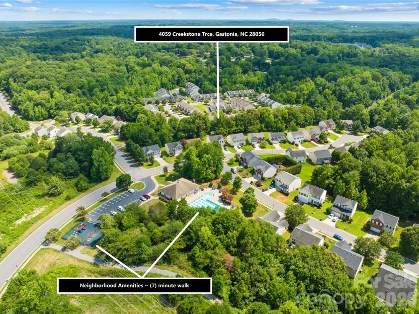 4059 Creekstone Trace, Gastonia, NC 28056.  MLS# CAR4410193, YatesRealty ID 41307. 