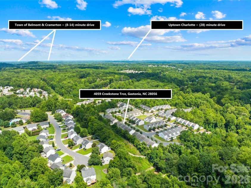 4059 Creekstone Trace, Gastonia, NC 28056.  MLS# CAR4410193, YatesRealty ID 41307. 