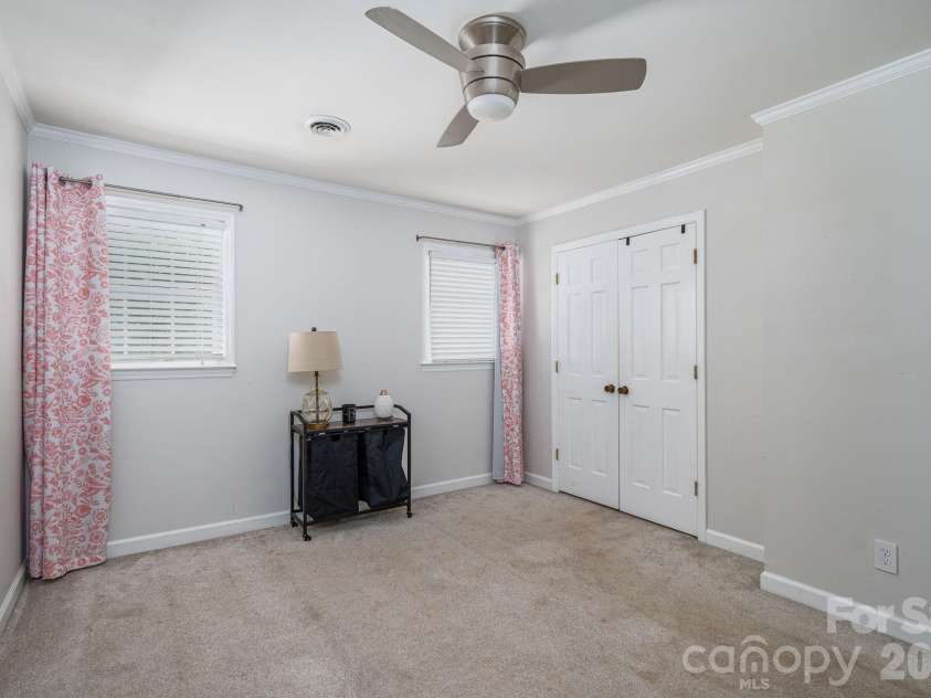 1308 Dumbarton Road, Gastonia, NC 28054.  MLS# CAR4396457, YatesRealty ID 41313. Bedroom 3 with large closet