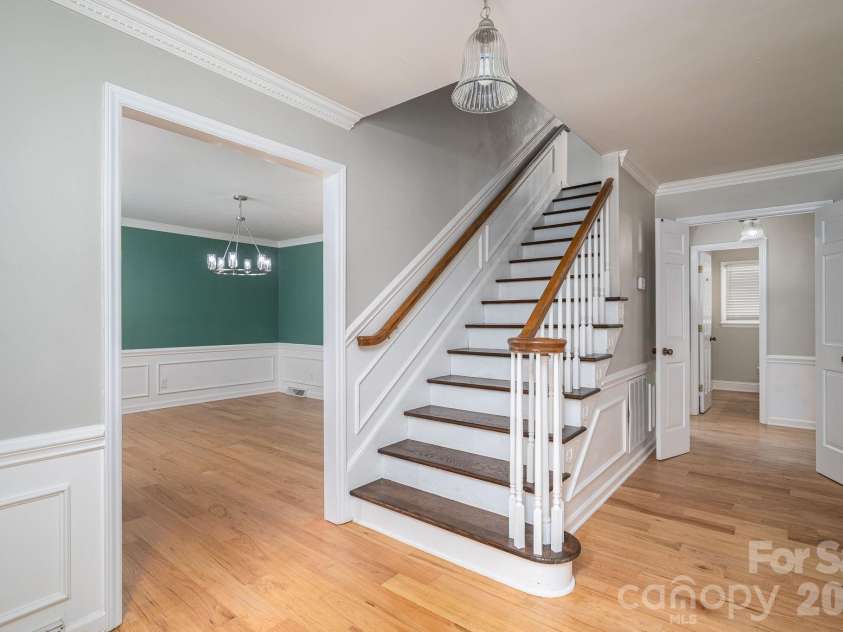 1308 Dumbarton Road, Gastonia, NC 28054.  MLS# CAR4396457, YatesRealty ID 41313. Entrance view from front door