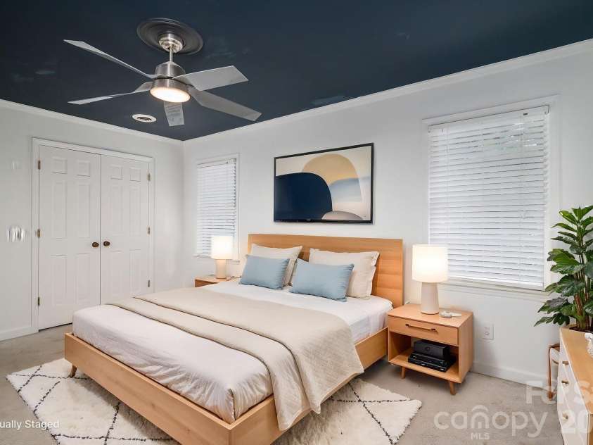 1308 Dumbarton Road, Gastonia, NC 28054.  MLS# CAR4396457, YatesRealty ID 41313. Virtually staged Bedroom 2
