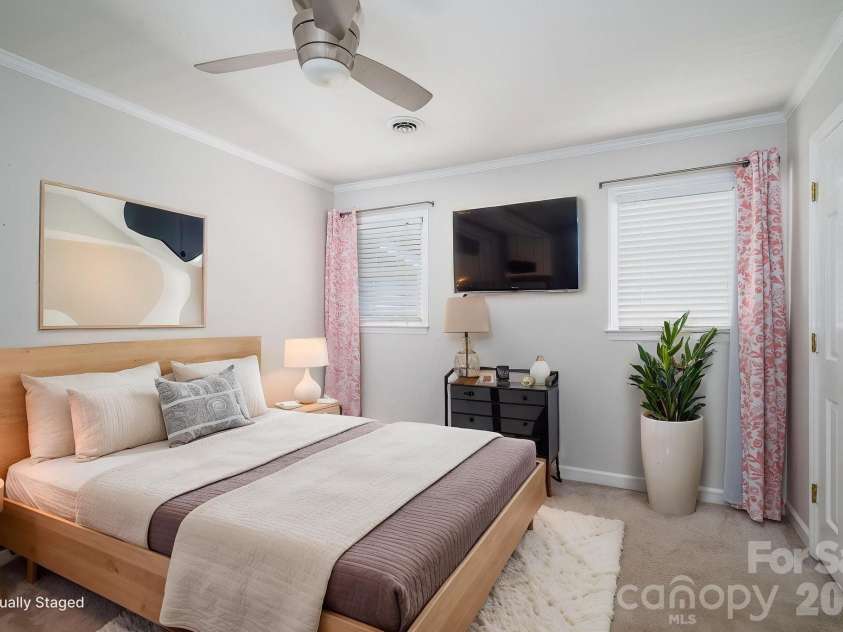 1308 Dumbarton Road, Gastonia, NC 28054.  MLS# CAR4396457, YatesRealty ID 41313. Virtually Staged Bedroom 3