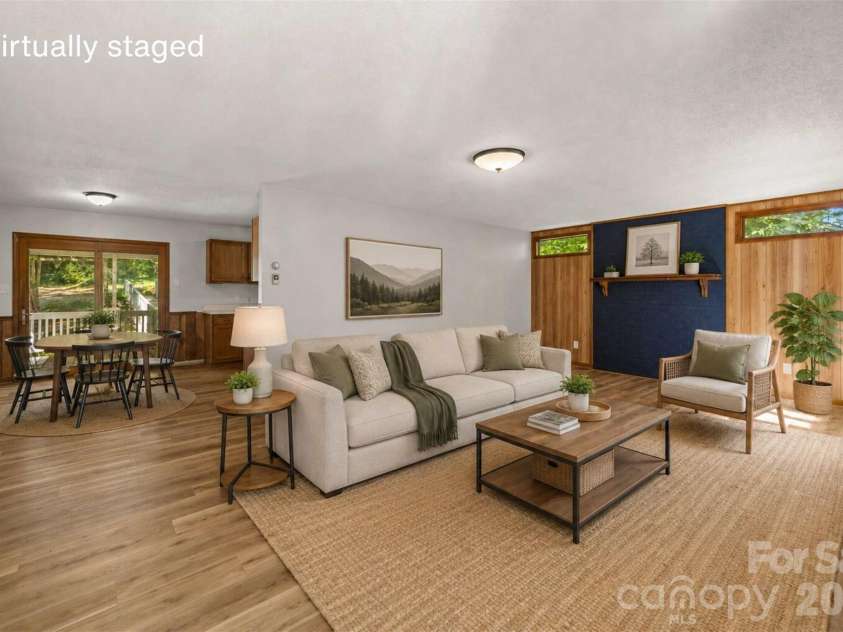 33 Baker Drive, Asheville, NC 28806.  MLS# CAR4406156, YatesRealty ID 41316. Virtual staging