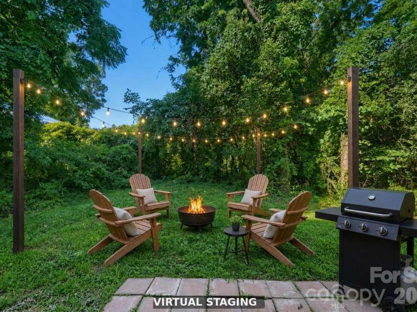 436 Mclelland Avenue, Mooresville, NC 28115.  MLS# CAR4410158, YatesRealty ID 41327. Virtual Staging Backyard