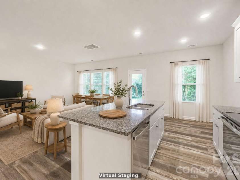 436 Mclelland Avenue, Mooresville, NC 28115.  MLS# CAR4410158, YatesRealty ID 41327. Virtual Staging Kitchen