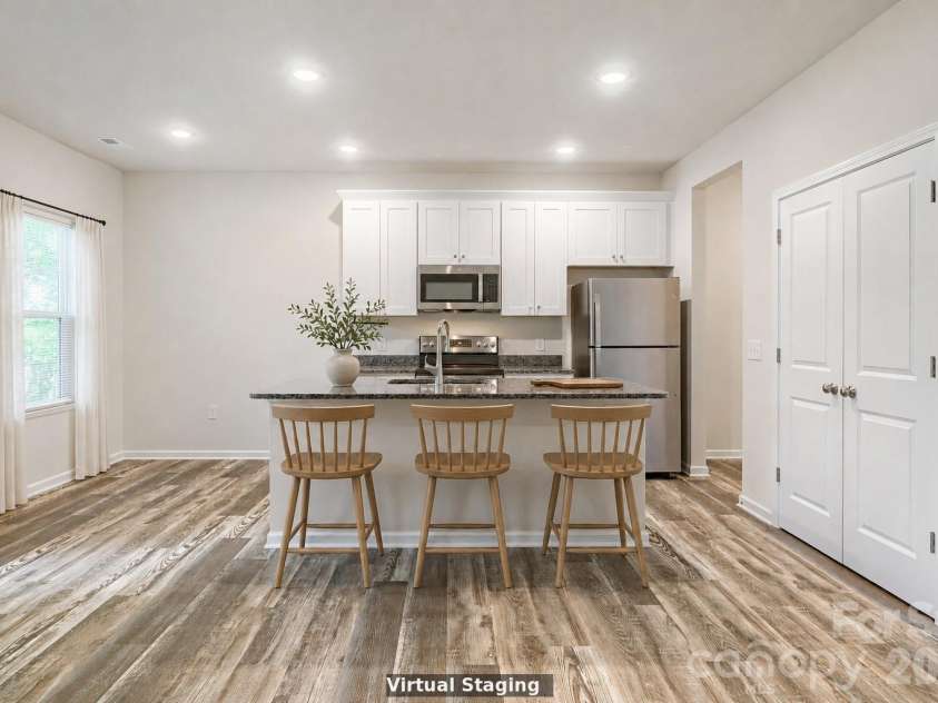 436 Mclelland Avenue, Mooresville, NC 28115.  MLS# CAR4410158, YatesRealty ID 41327. Virtual Staging Kitchen