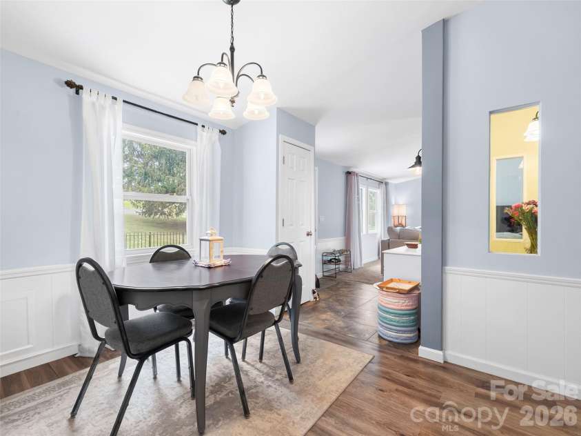 32 Reeves Road, Leicester, NC 28748.  MLS# CAR4407288, YatesRealty ID 41329. Formal dining