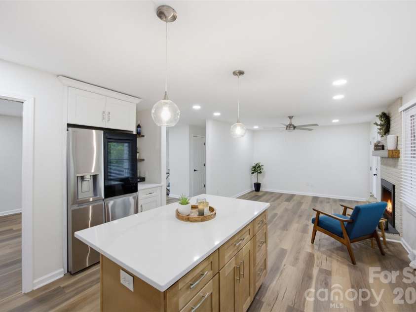 1403 Georgia Avenue, Monroe, NC 28112.  MLS# CAR4410762, YatesRealty ID 41332. Kitchen - Family Room