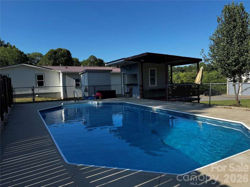 2295 Shady Grove Road, Connelly Springs, NC 28612.  MLS# CAR4408427, YatesRealty ID 41369. 12' Deep Pool