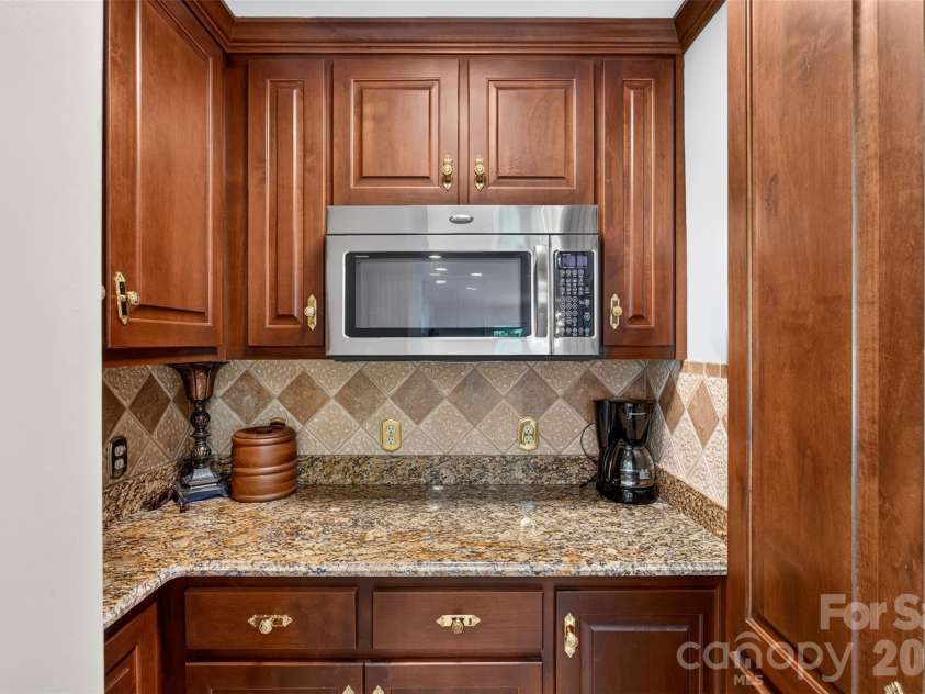 370 Mountain Side Drive, Columbus, NC 28722.  MLS# CAR4406974, YatesRealty ID 41377. Pantry Area Off the Kitchen