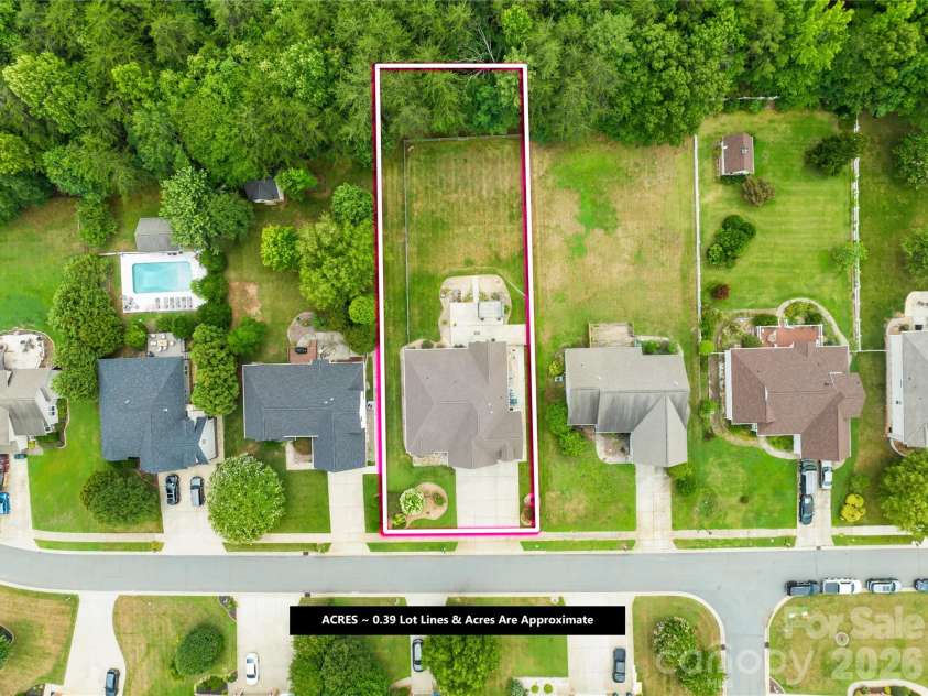 144 Quail Haven Drive, Troutman, NC 28166.  MLS# CAR4401635, YatesRealty ID 41381. .39 acres and room for a pool!