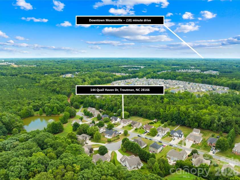 144 Quail Haven Drive, Troutman, NC 28166.  MLS# CAR4401635, YatesRealty ID 41381. 